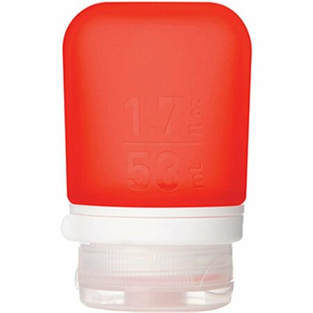 HUMANGEAR 1.7 fl oz Gotoob Plus Squeeze Bottle, Small - Red 772103